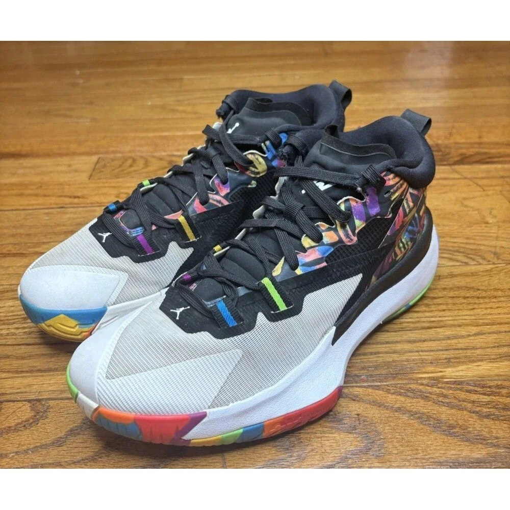 Nike Air Jordan Zion 1 Noah Men’s Sz 8.5Multicolor DA3130-001 Basketball Shoes